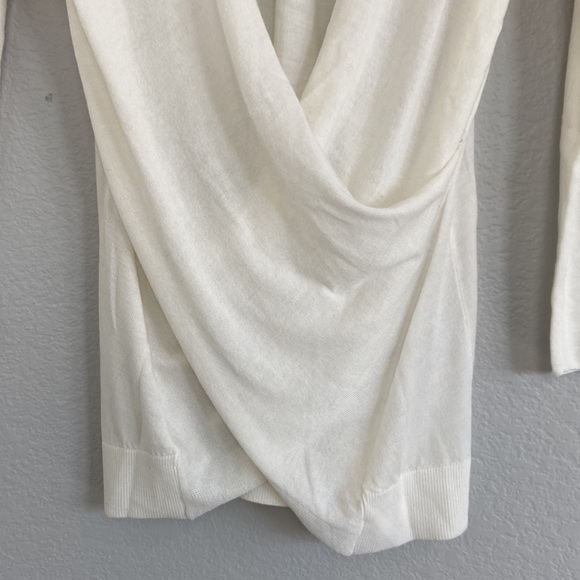 Revolve Vimmia Shavasana Reversible White Sweater - Picture 6 of 14